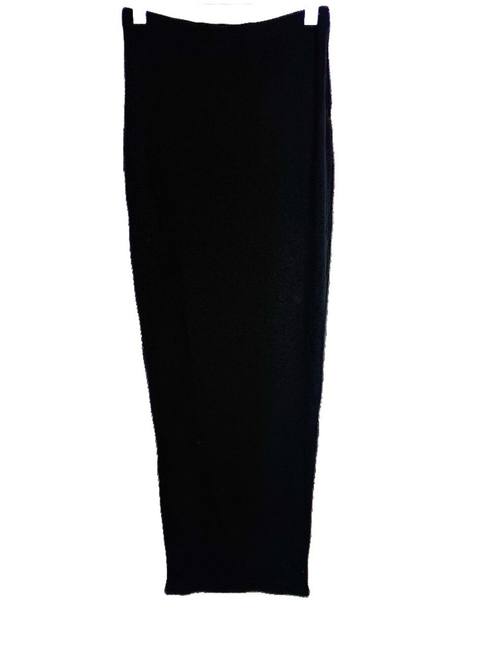 NWOT Naked Wardrobe NW Midi Skirt Black Pull On Size Small S NEW - Picture 2 of 9